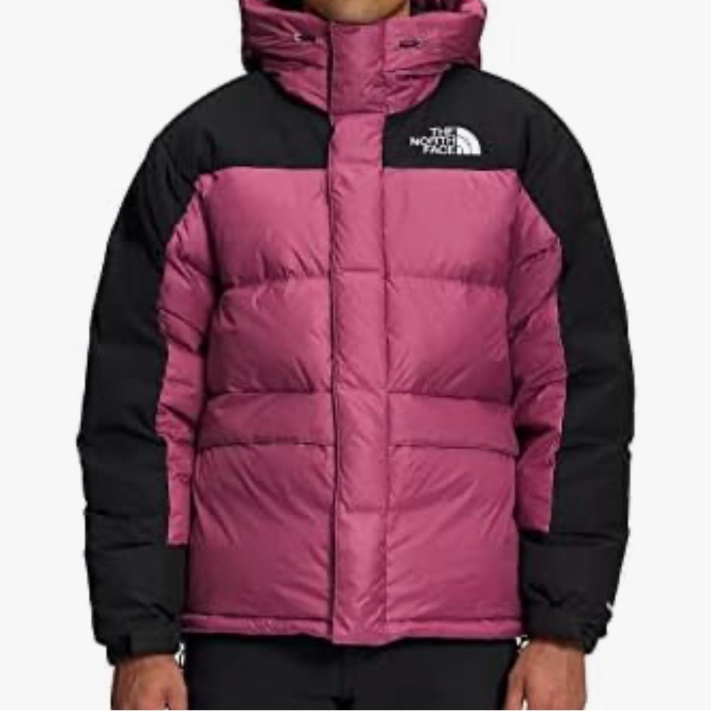 The North Face Magenta and Black Insulated Jacket